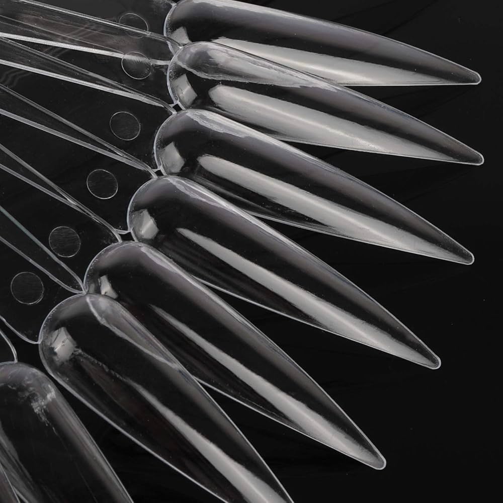 Color display stiletto clear (50pcs)
