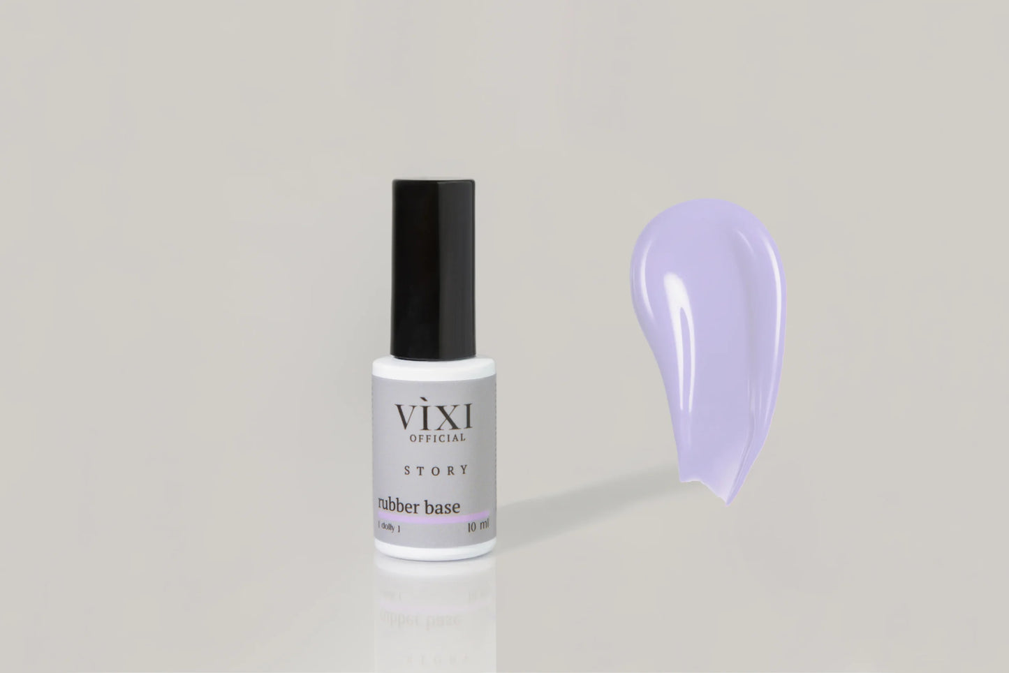 RUBBER BASE FOR GEL POLISH – DOLLY (LILAC) HEMA/TPO FREE