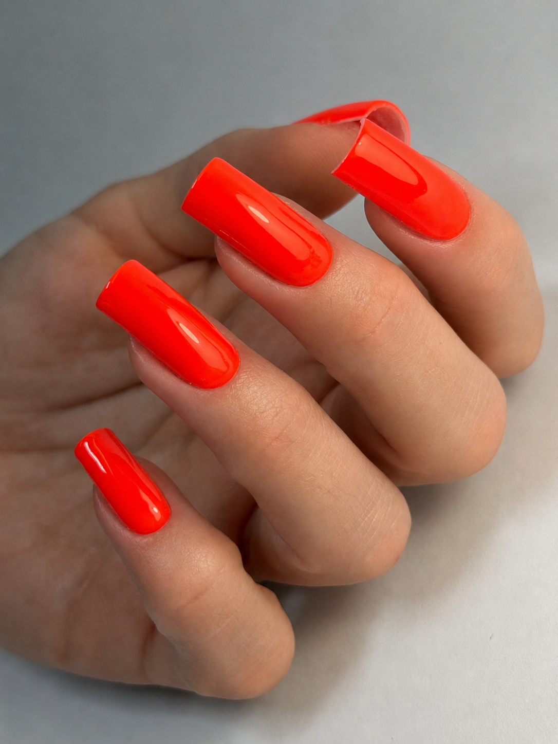 Neon Red Gel Polish 7ml