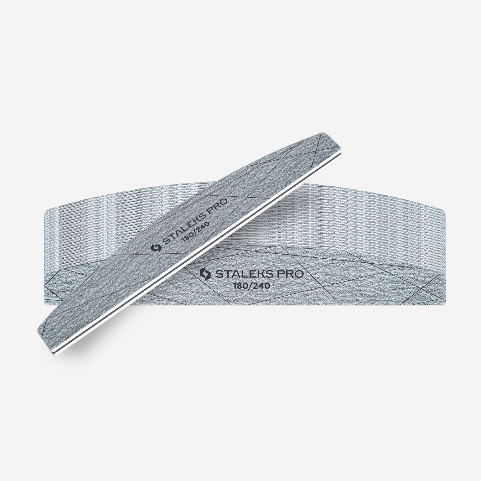 STALEKS Crescent mineral nail file SMART 40 180/240 grit (25 pcs)