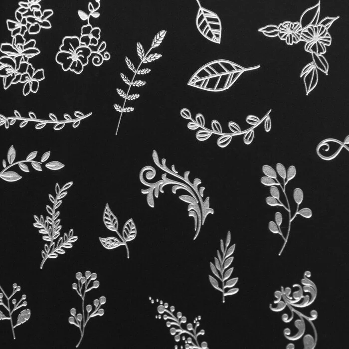 Indigo Stamping Plate 03 - 1 PCS