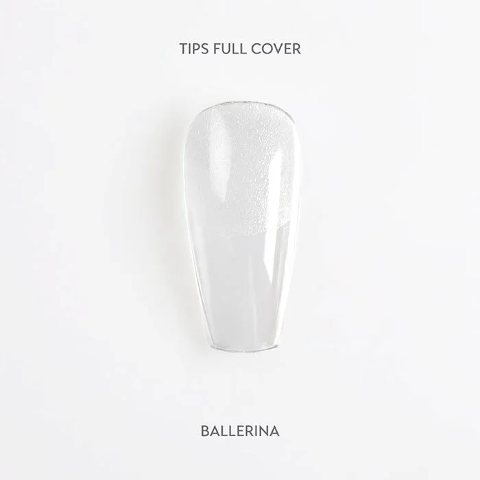 Nail tips Full Cover Tips Ballerina - 240 PCS