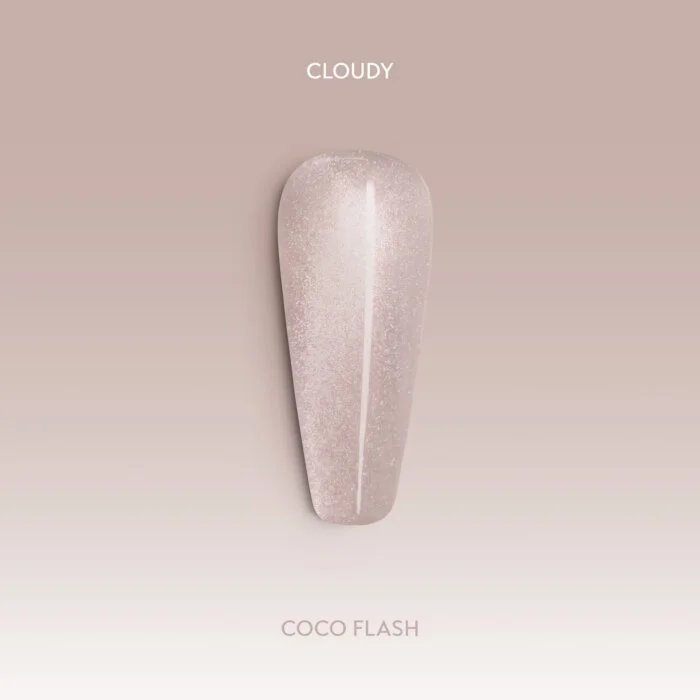 Coco Flash - Gel Polish with cat eye glitter flash - 7 ML
