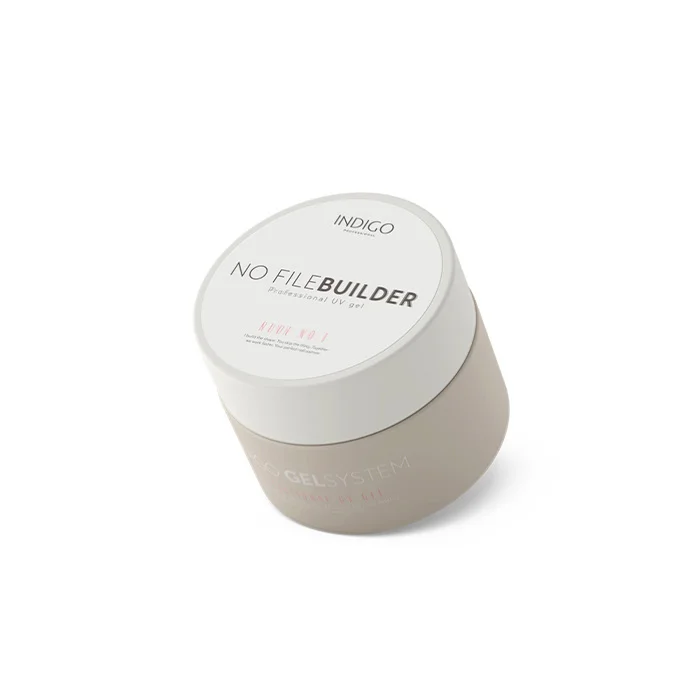 Nude no.1. No File Builder - no-file gel - 15 G