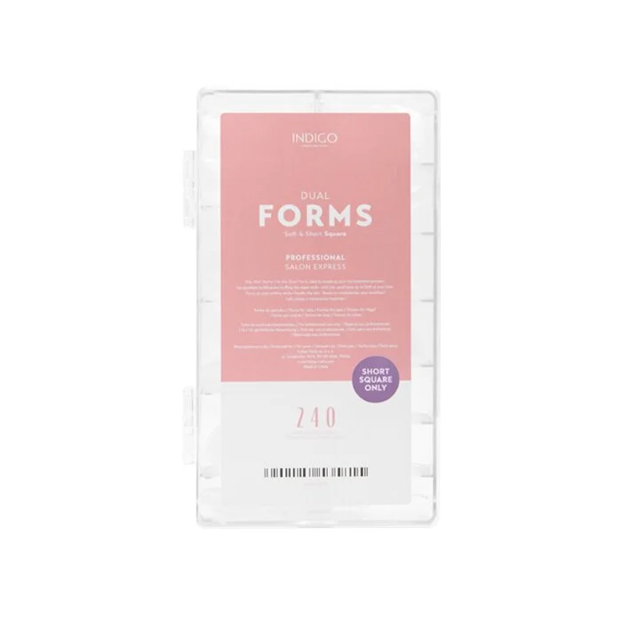 Upper forms - short, soft square - 240 PCS