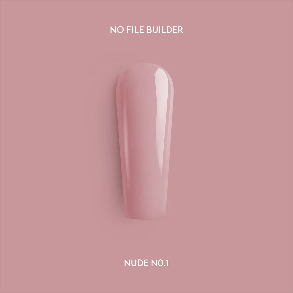 Nude no.1. No File Builder - no-file gel - 15 G
