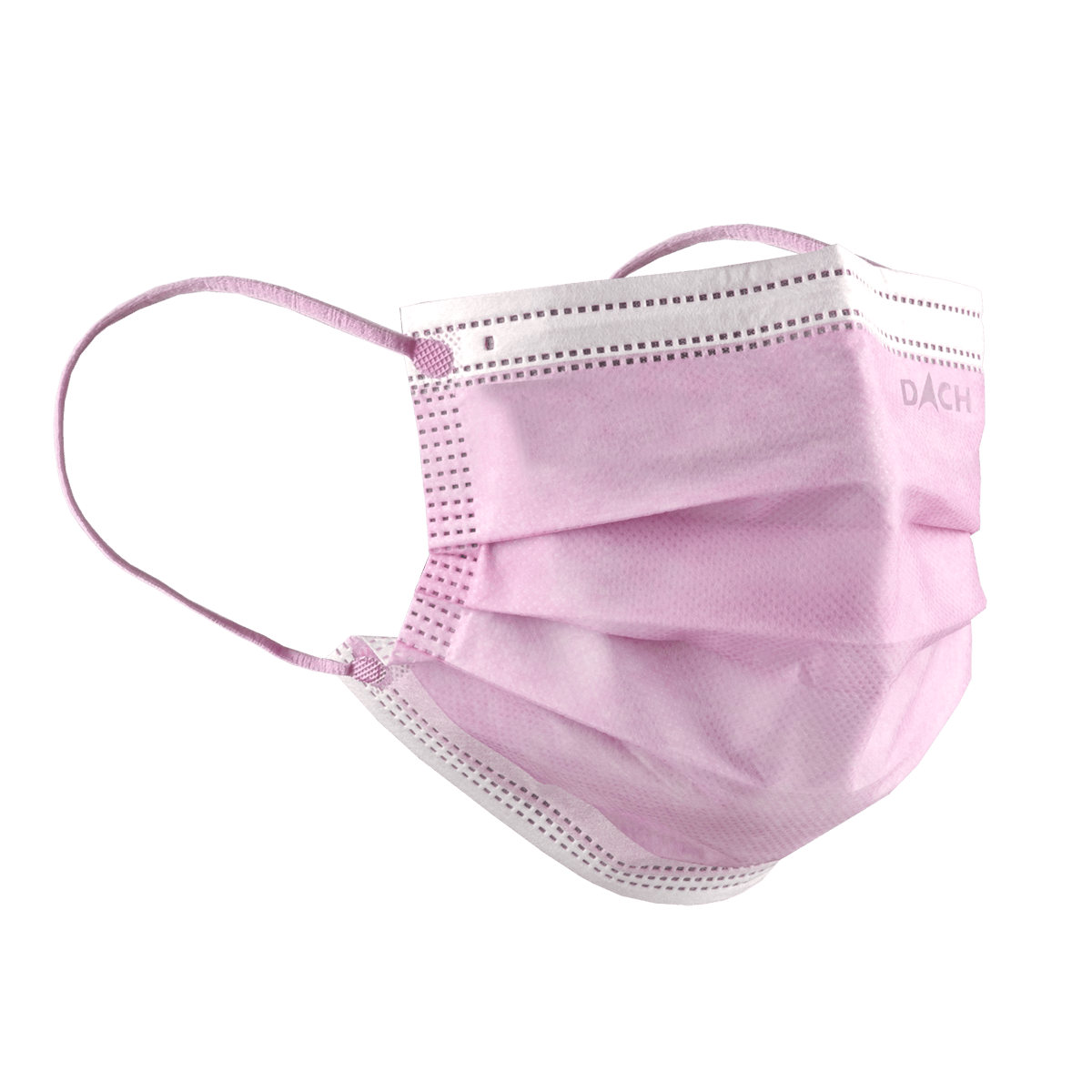 DACH Face Mask 3-layer Type IIR Pink