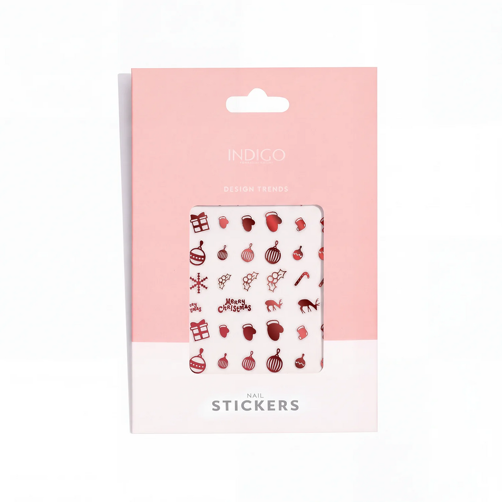 Self-adhesive nail stickers Winter 3 - 1 PCS