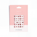 Self-adhesive nail stickers Winter 3 - 1 PCS