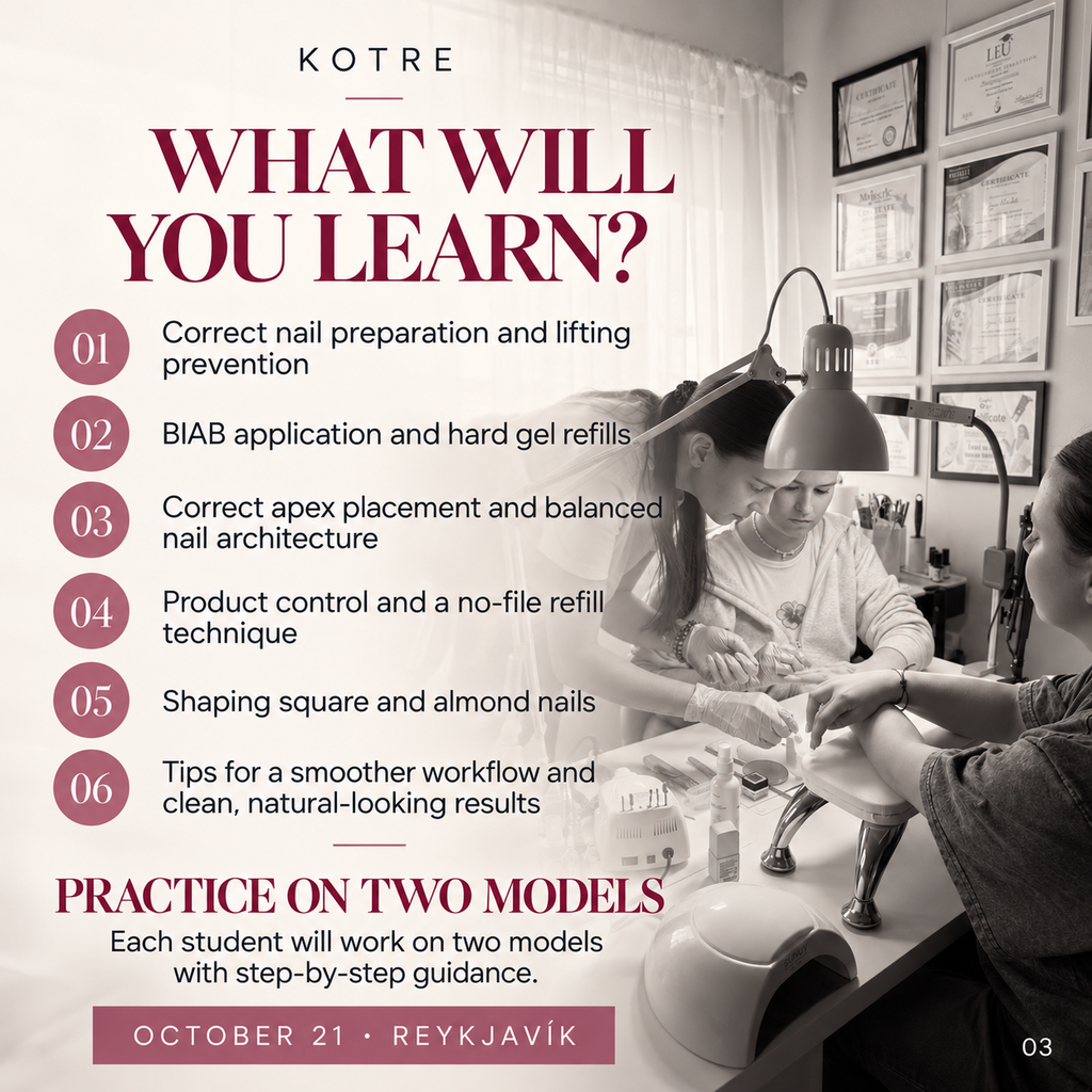 STEP BY STEP NAIL TRAINING