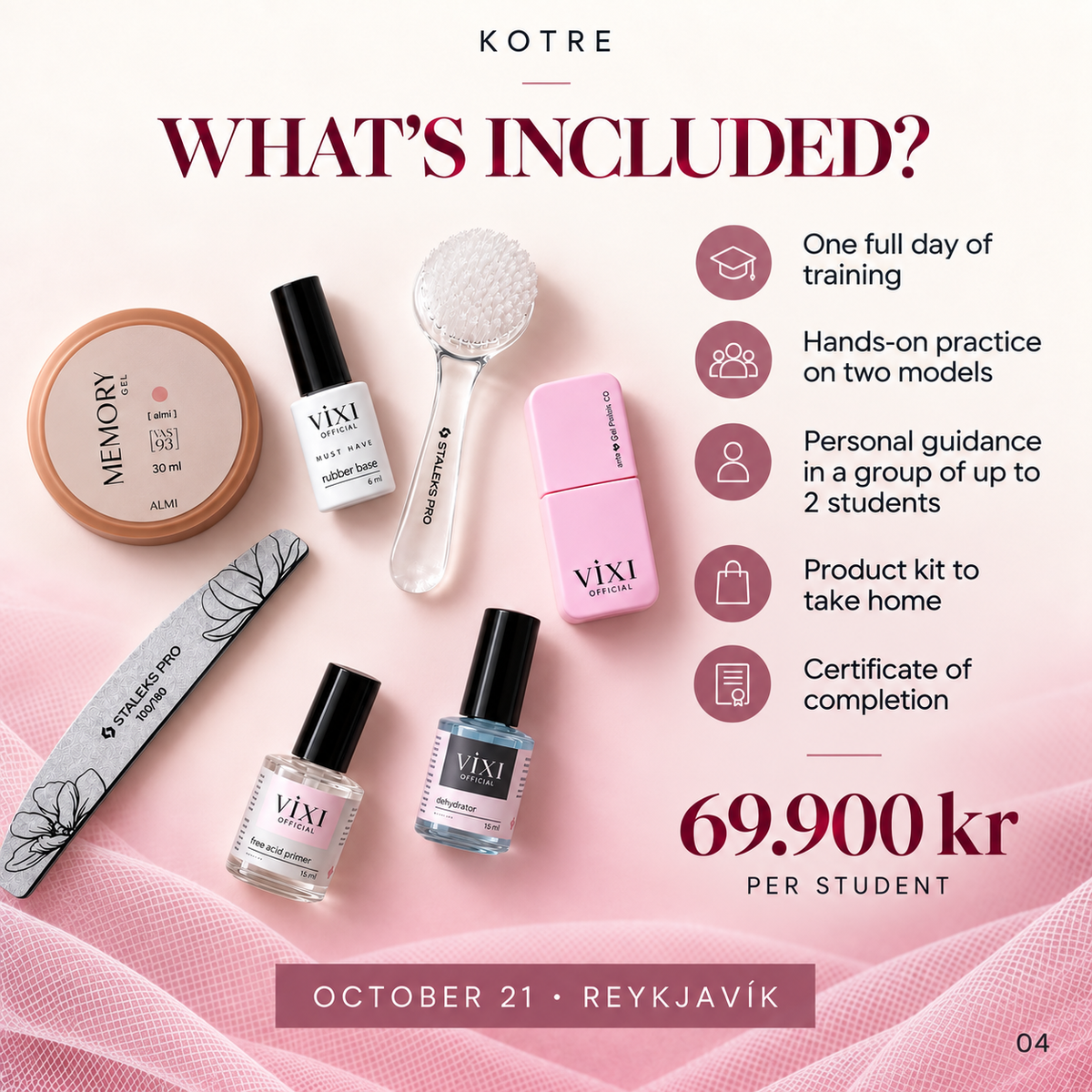 STEP BY STEP NAIL TRAINING