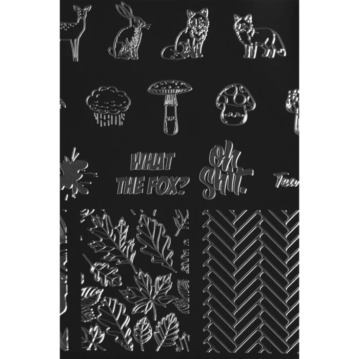 Autumn 2 stamping plate - 1 PCS