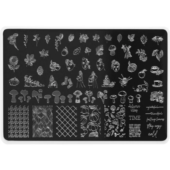 Autumn 1 stamping plate - 1 PCS