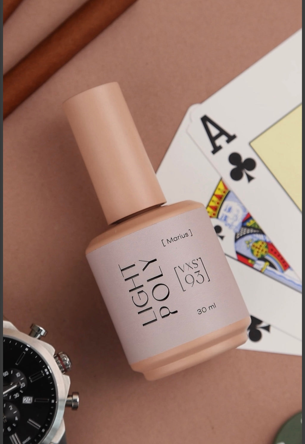 UV LIGHT POLY liquid polygel for nails [ Marius ] 30 ml