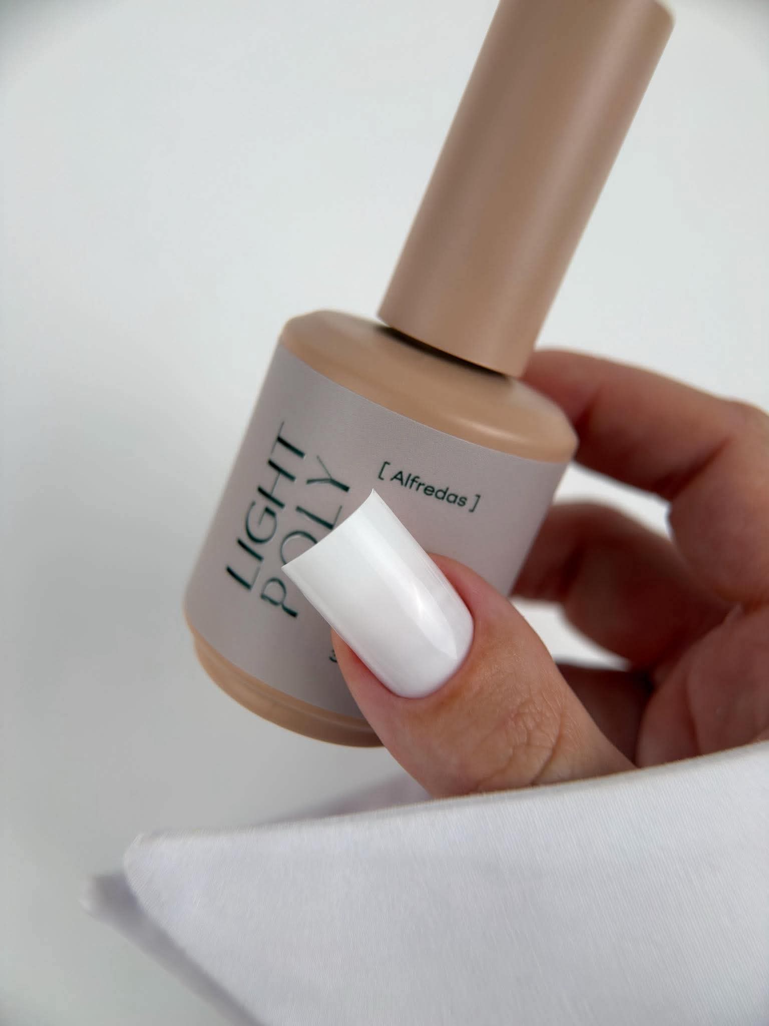 UV LIGHT POLY liquid polygel for nails [ Alfredas ] 30 ml
