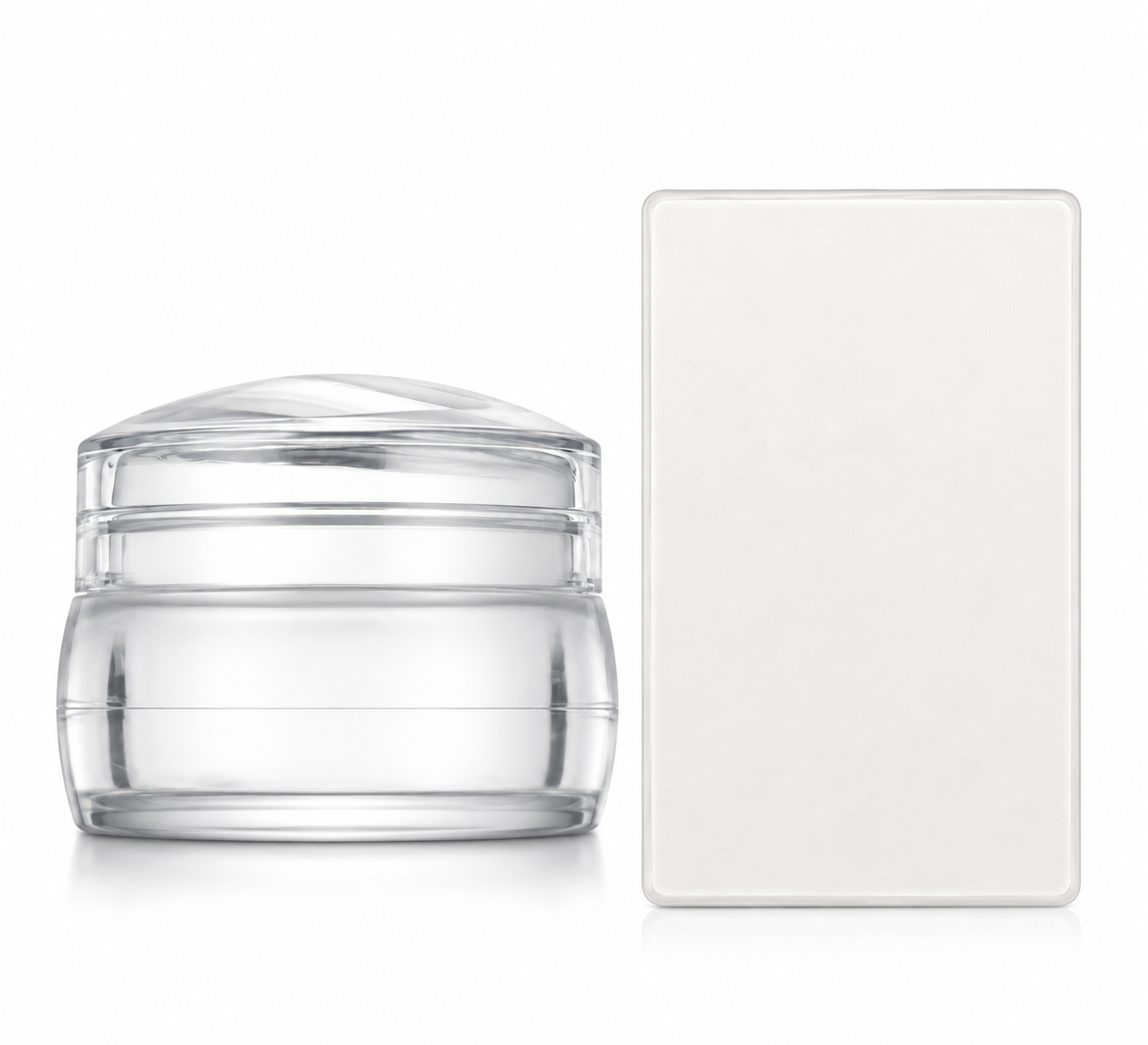 Clear Nail Stamper & Scraper Set