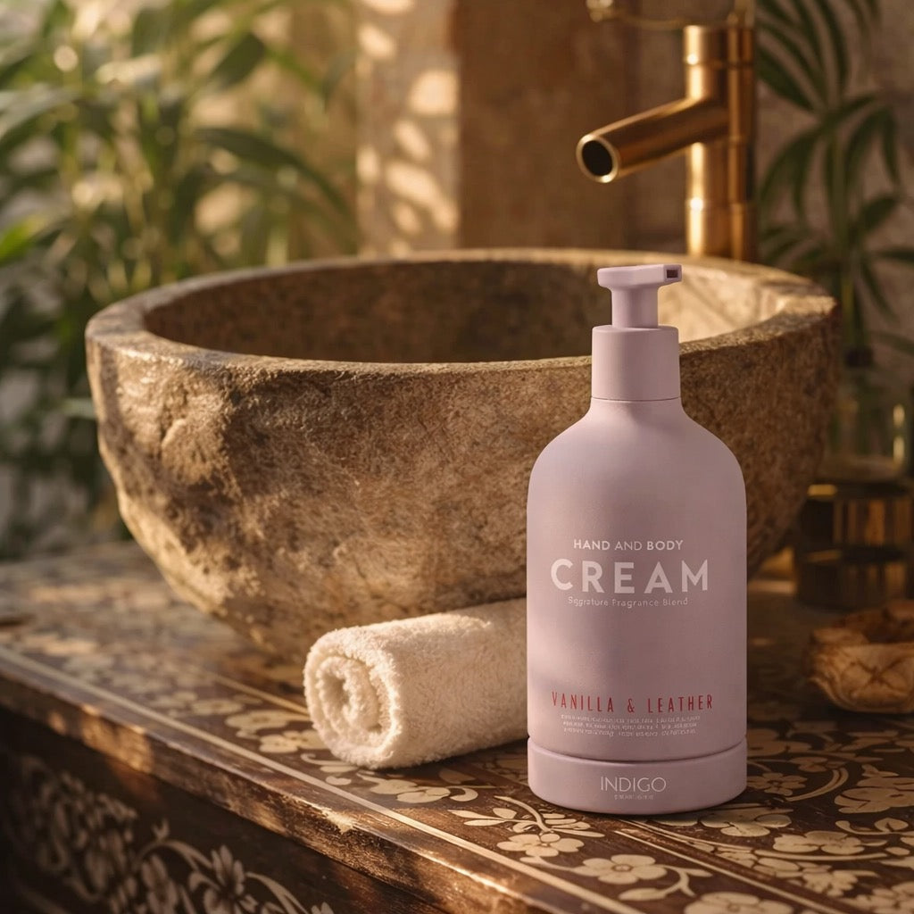 Vanilla & Leather - Hand & Body Cream 370ml