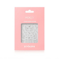 Nail stickers self-adhesive Chain Queen Silver - 1 PCS
