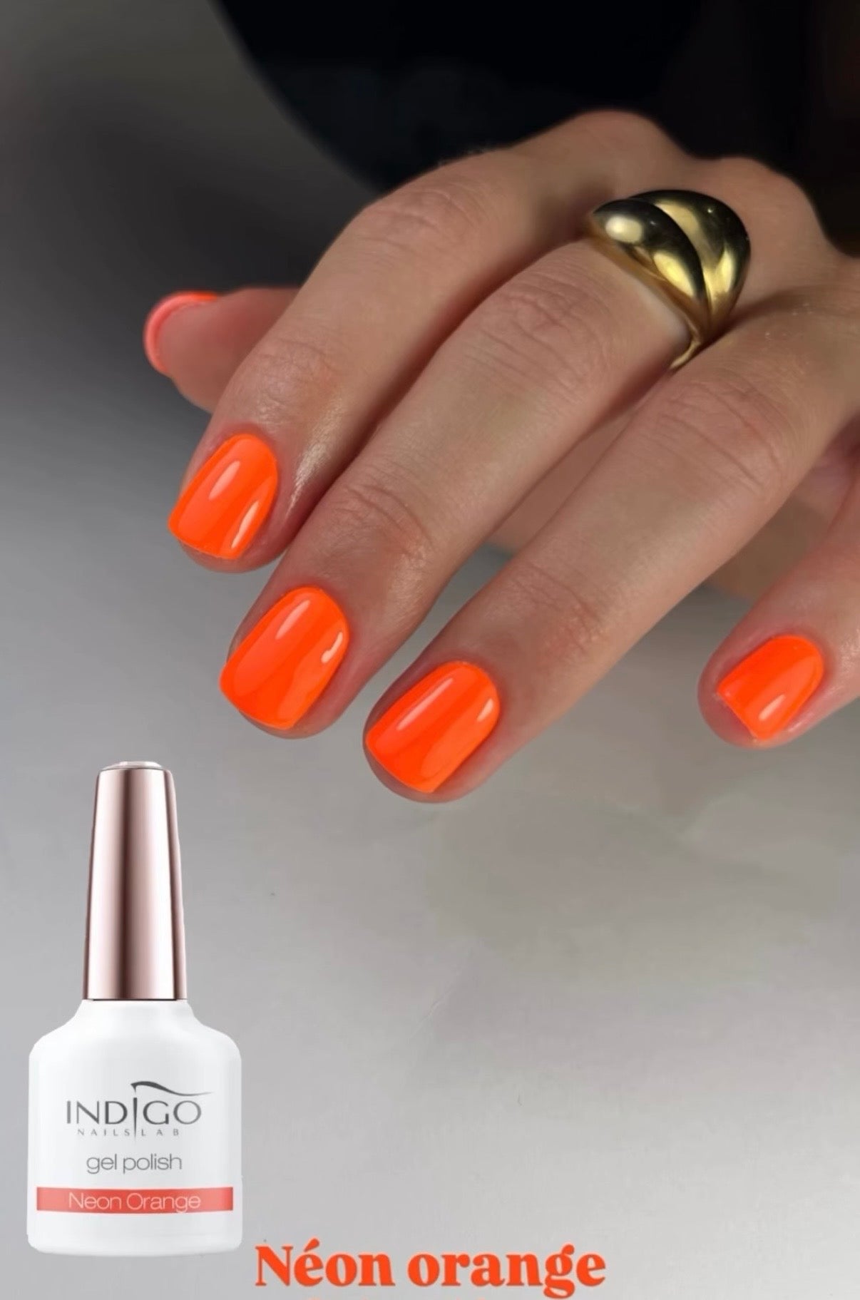 Neon Orange Gel Polish 7ml