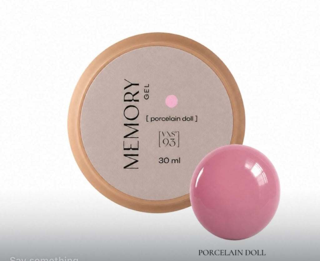 MEMORY GEL - PORCELAIN DOLL HEMA/TPO FREE 30ml