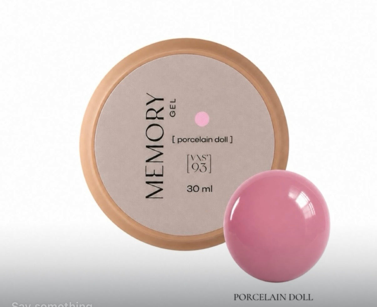 MEMORY GEL - PORCELAIN DOLL HEMA/TPO FREE 30ml
