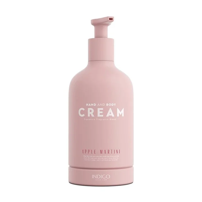 Apple Martini - Moisturizing Hand and Body Cream with Exotic Fruit Scent - 370 ML