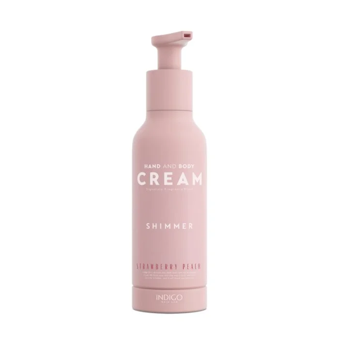 Strawberry Peach - Shimmer Hand & Body Cream - 140 ML