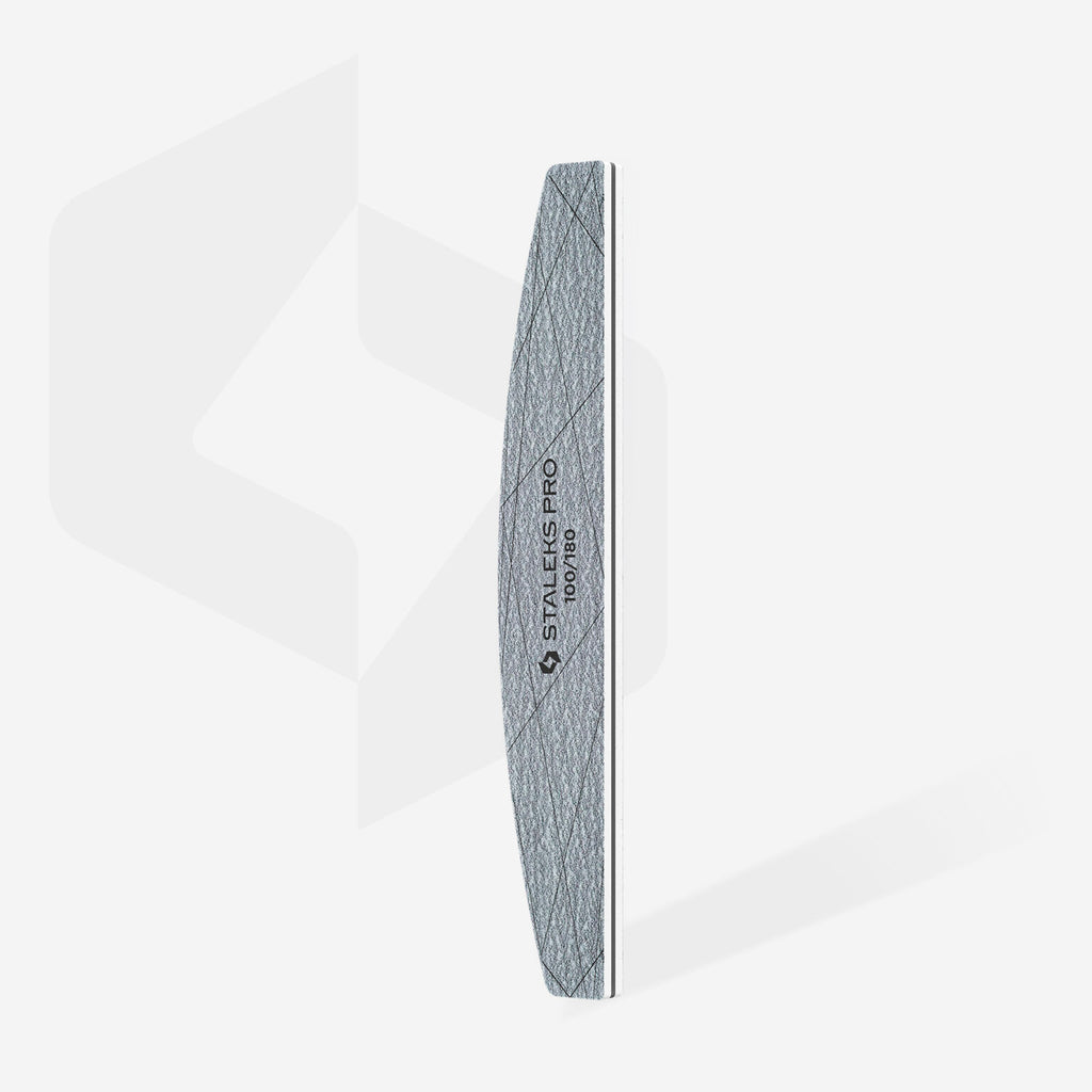 STALEKS Crescent mineral nail file SMART 40 100/180 grit (25 pcs)