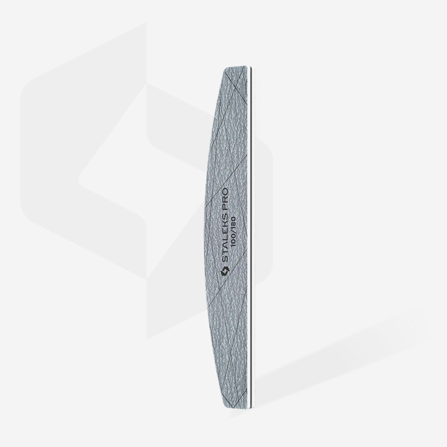 STALEKS Crescent mineral nail file SMART 40 100/180 grit (25 pcs)