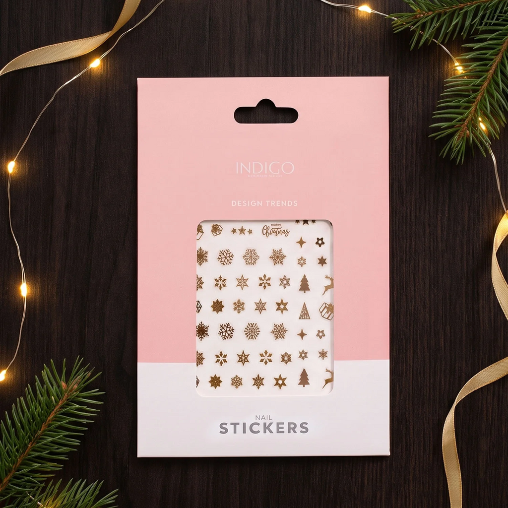 Self-adhesive nail stickers Winter 2 - 1 PCS