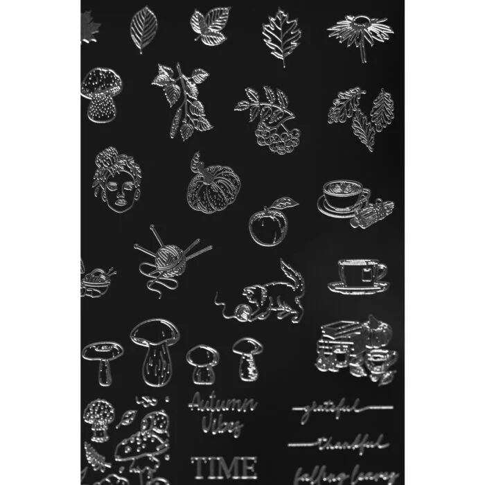 Autumn 1 stamping plate - 1 PCS