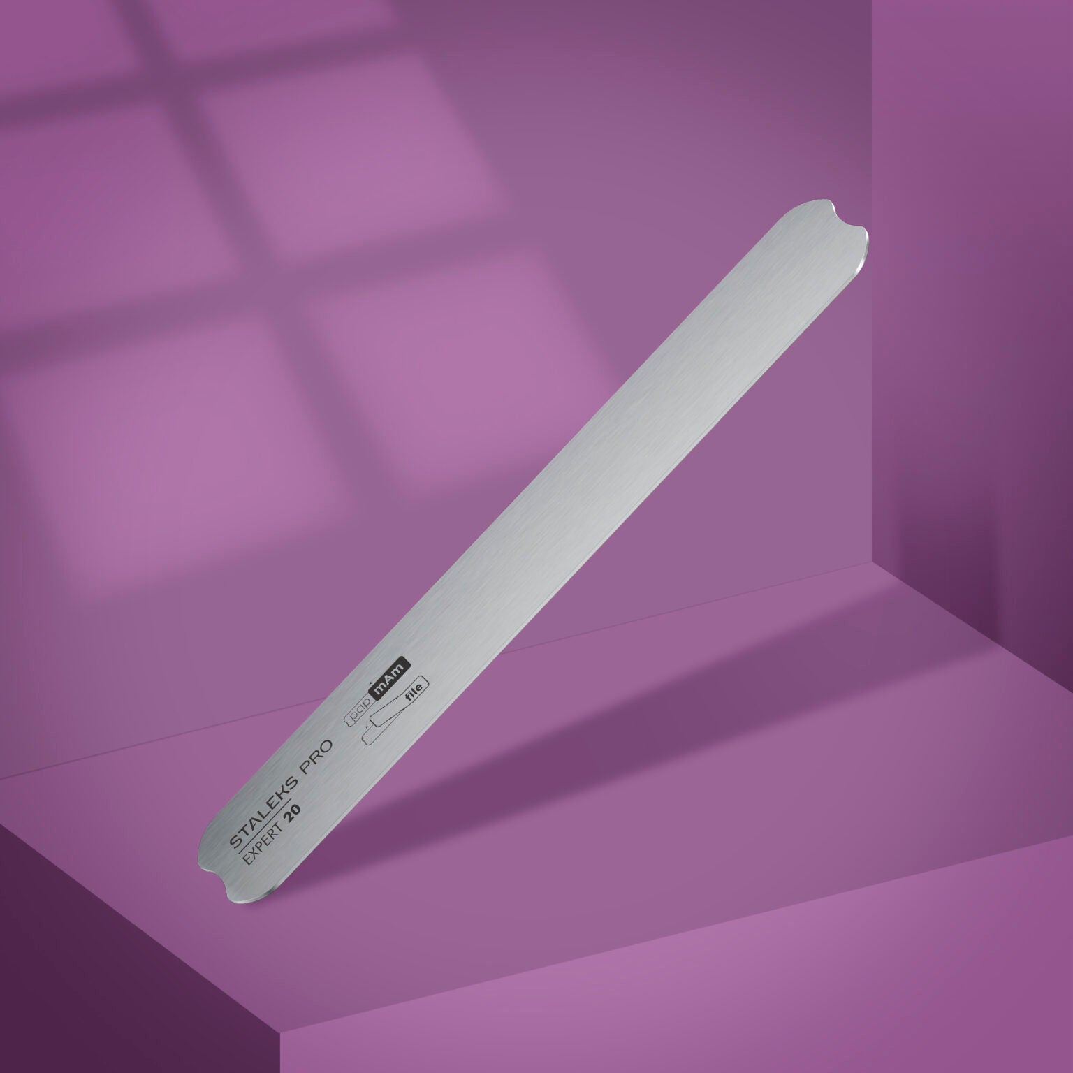 Málm naglaþjöl, bein, EXPERT 20 undirstaða