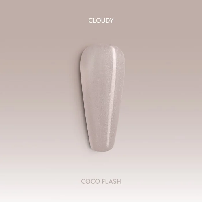 Coco Flash - Gel Polish with cat eye glitter flash - 7 ML