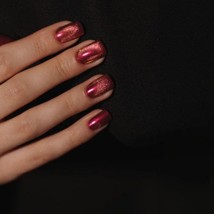Rose - Cat Eye Gel Top Coat - 7 ML