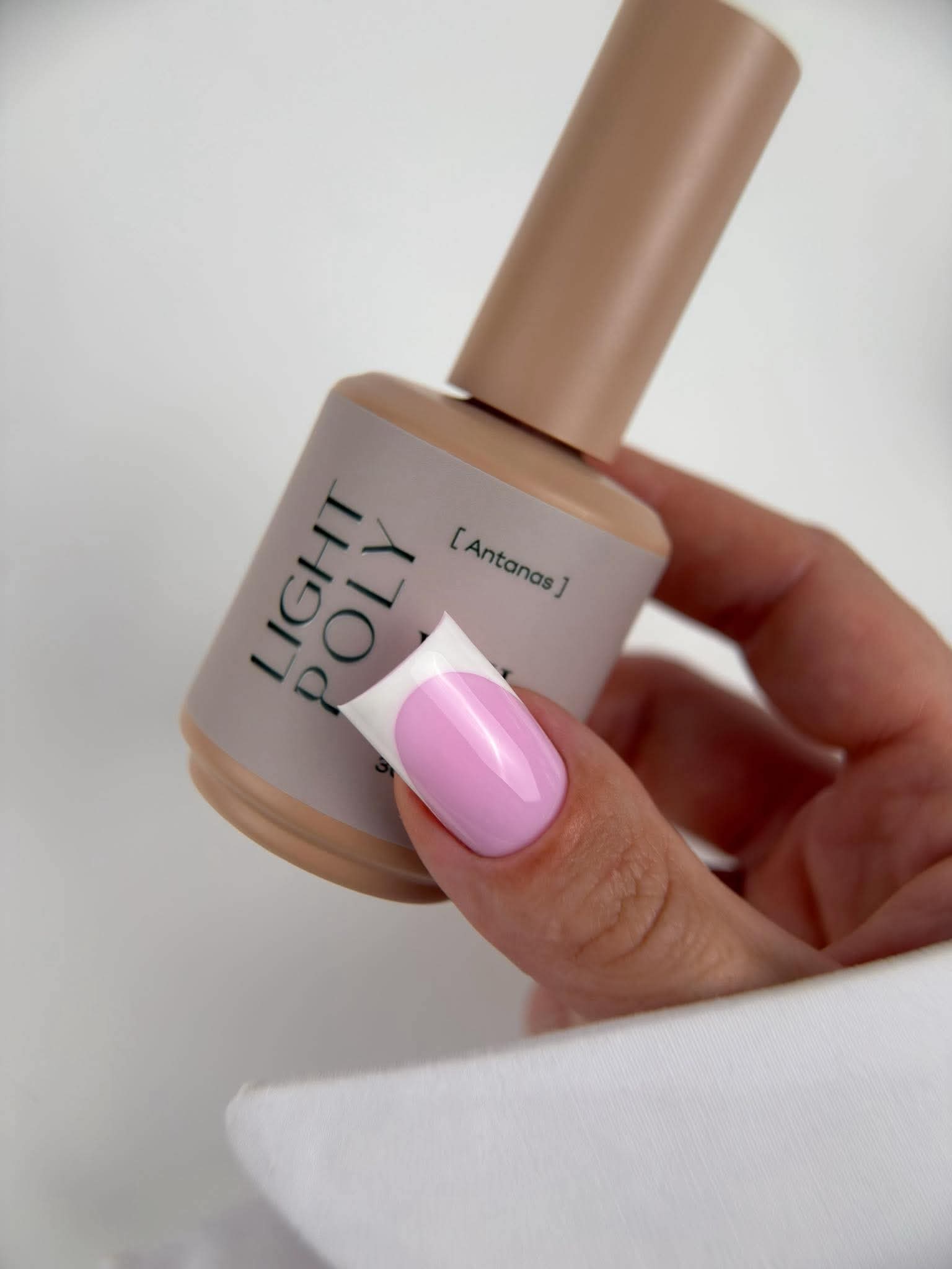 UV LIGHT POLY liquid polygel for nails [Antanas] 30 ml