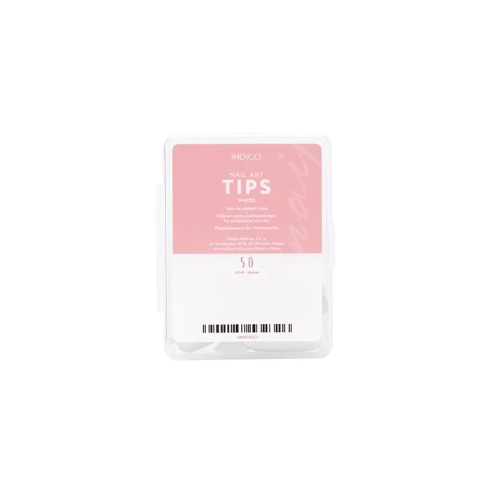 Nail Art Tips White - 50 PCS