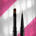 Double-ended brush EXPERT liner 10 mm / for gel 11mm