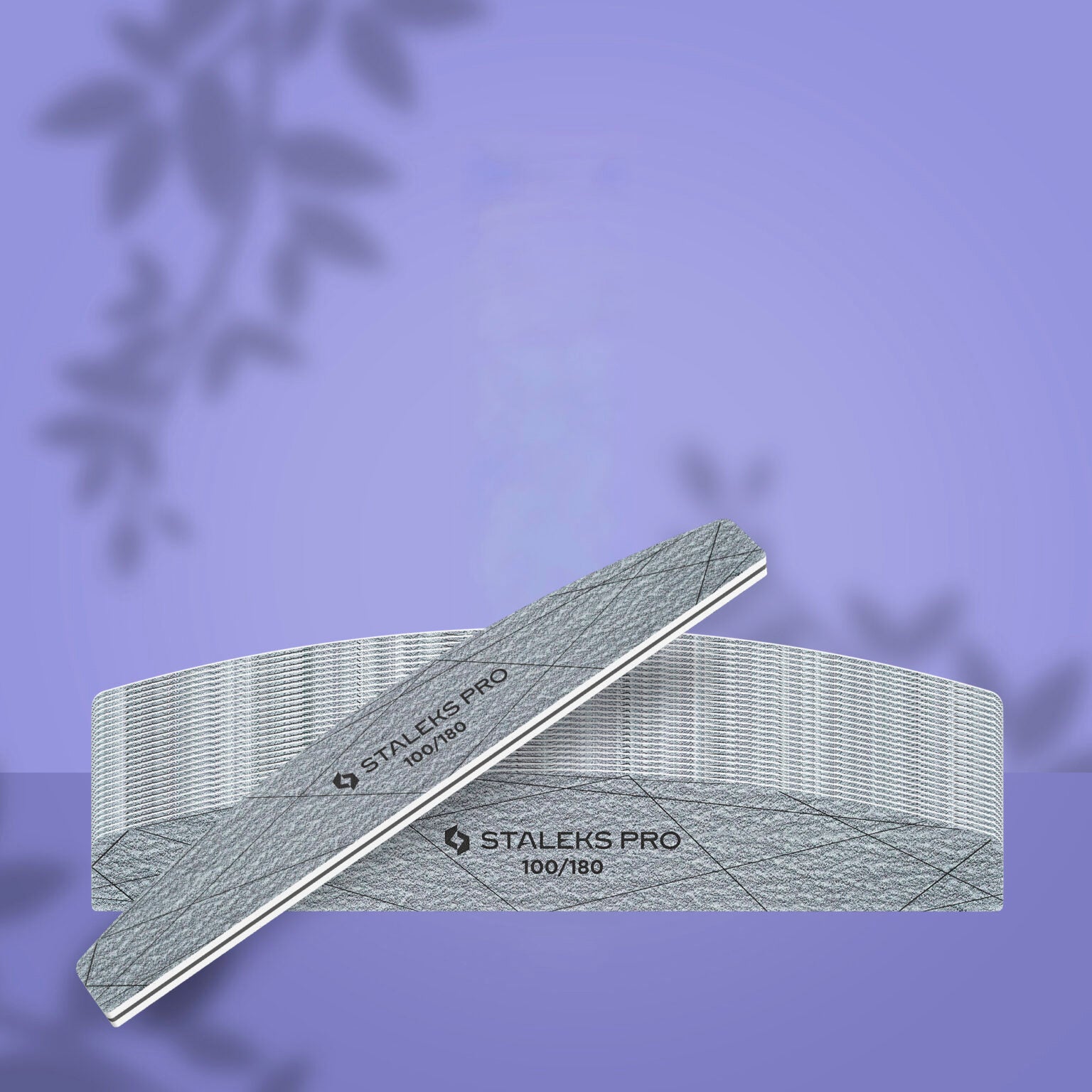 STALEKS Crescent mineral nail file SMART 40 100/180 grit (25 pcs)