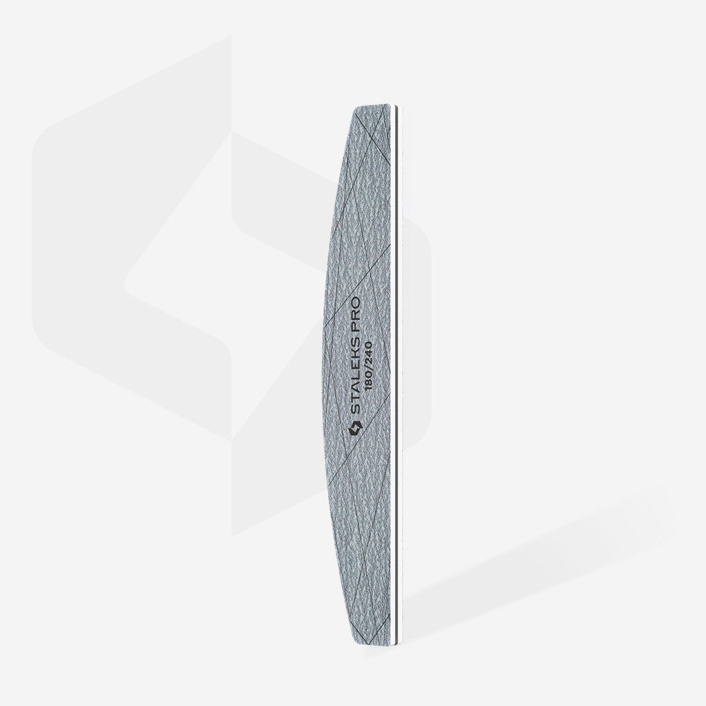 STALEKS Crescent mineral nail file SMART 40 180/240 grit (25 pcs)