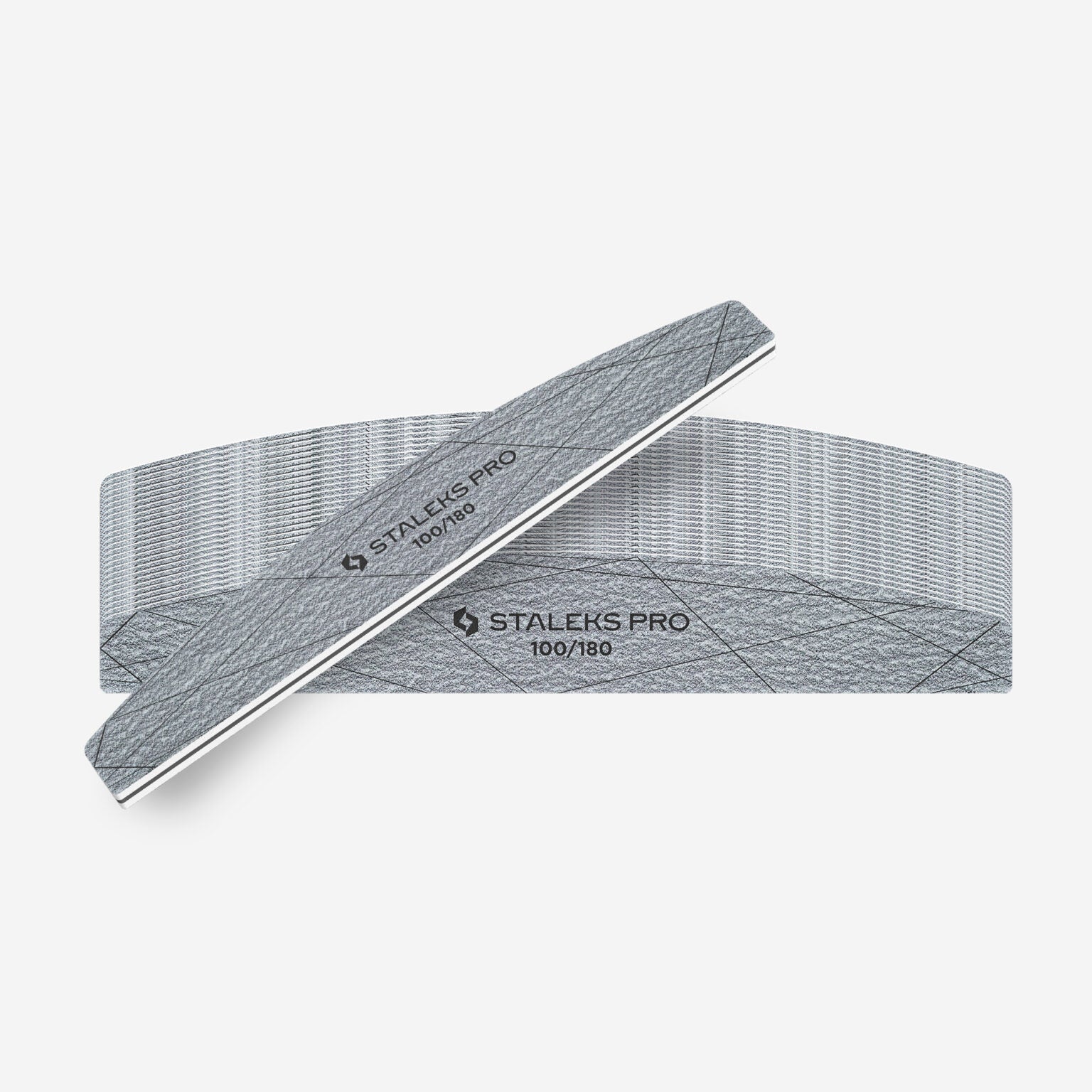 STALEKS Crescent mineral nail file SMART 40 100/180 grit (25 pcs)