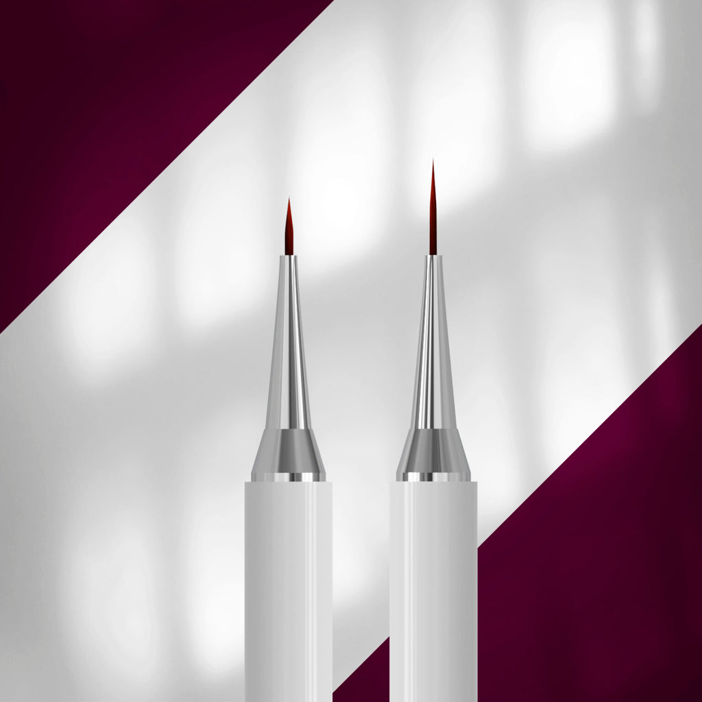 STALEKS EXCLUSIVE 01/11 Double-sided liner brush 7 mm / for gel 12 mm