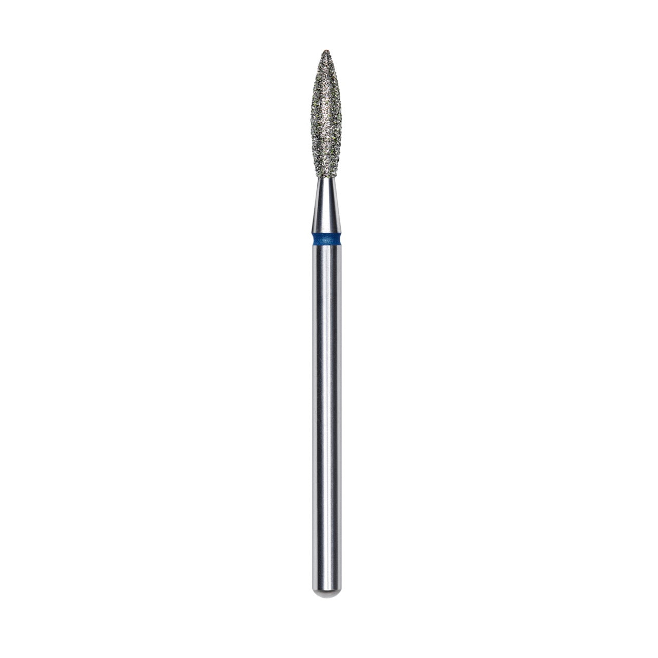 Diamond nail drill bit flame blue EXPERT head diameter 2,3 mm / working part 10 mm