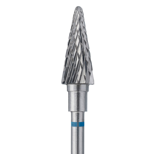 Carbide nail drill bit cone blue EXPERT head diameter 6 mm / working part 14 mm