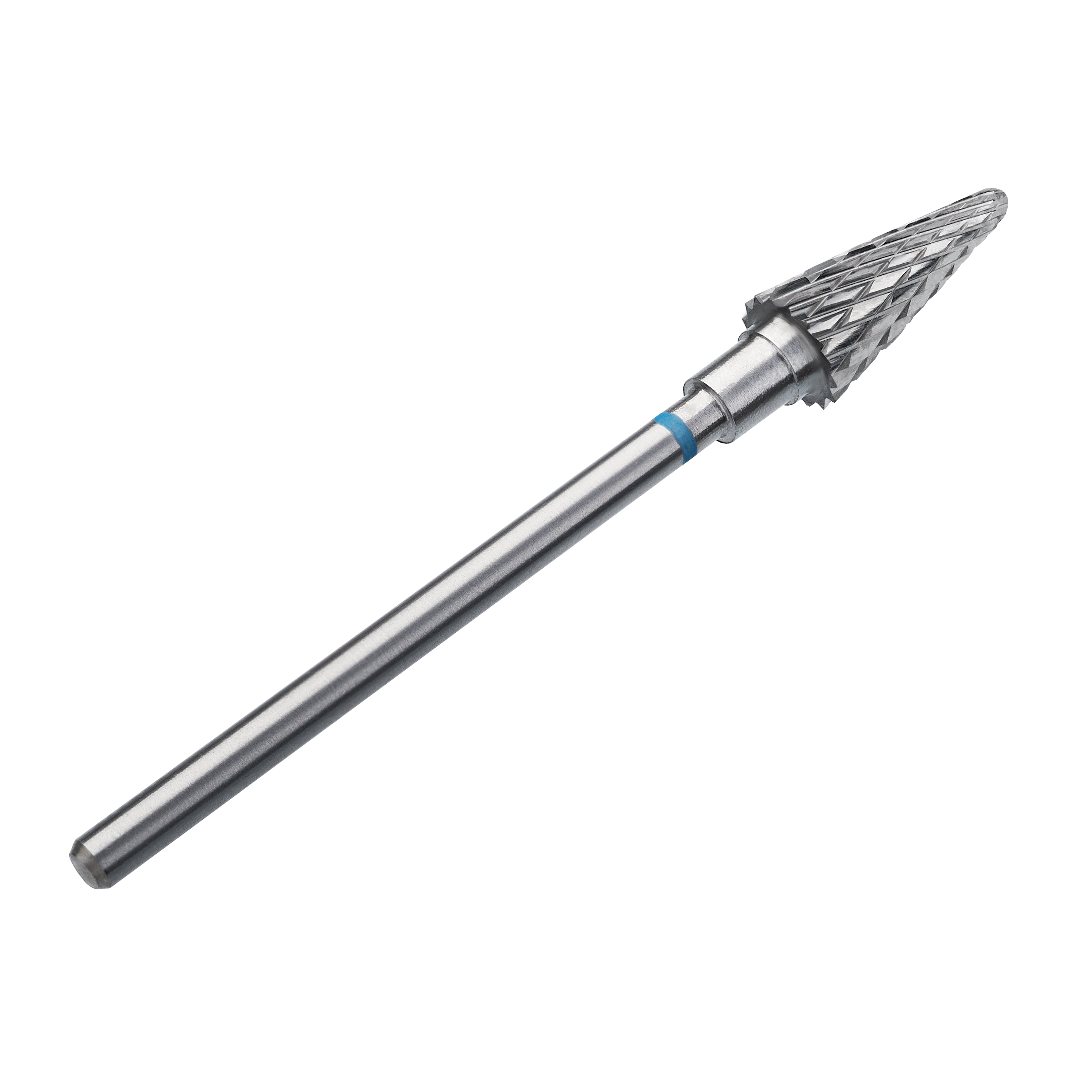 Carbide nail drill bit cone blue EXPERT head diameter 6 mm / working part 14 mm