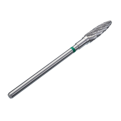 Carbide nail drill bit corn green EXPERT head diameter 4 mm / working part 14 mm