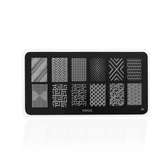 Indigo Stamping Plate 04