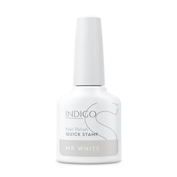 Stamping nail polish Quick Stamp Mr. White - 7 ML