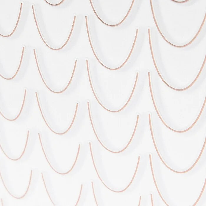 French Nail Stickers Rose Gold 1PCS