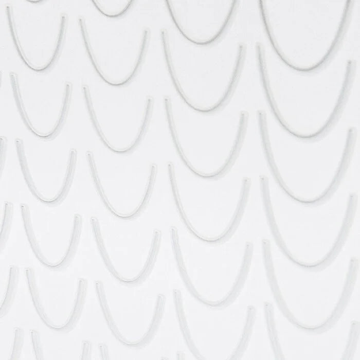 French Nail Stickers Silver 1PCS