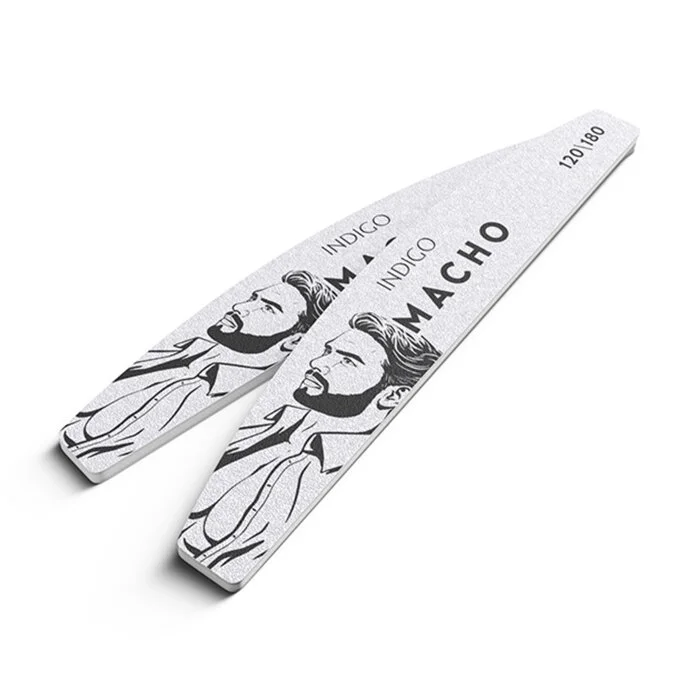 Disposable Nail File MOON: 120/180 Macho - 10pcs